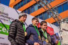 Победа в полумарафоне в Новосибирске